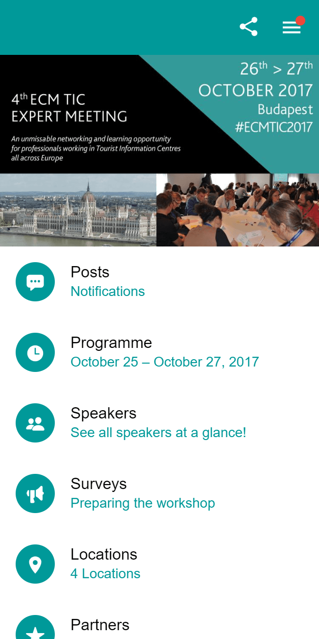 Beispiel einer Event-App