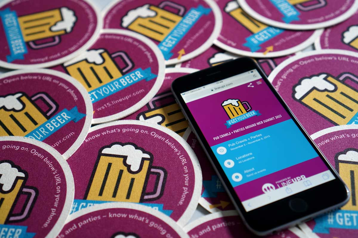 Unofficial pubcrawl event app for Web Summit 2015